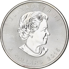 Canada, Elizabeth II, 5 dollars, 1 oz, Maple Leaf, 2015, Ottawa, Proof, Zilver