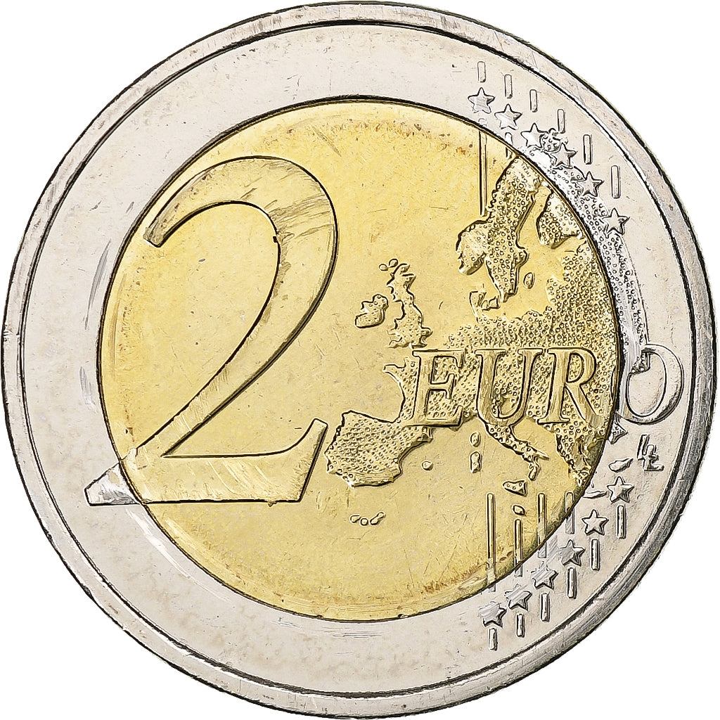 Grecia, 2 Euro, 2016, Bimetálico, SC