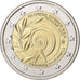 Grecja, 2 Euro, Olympics Athens, 2011, MS(64), Bimetaliczny, KM:239