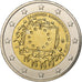 Griechenland, 2 Euro, 30 ans   Drapeau européen, 2015, Bi-Metallic, UNZ+