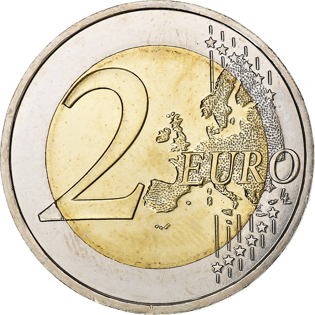 France, 2 Euro, 2015, Bi-Metallic, MS(64)