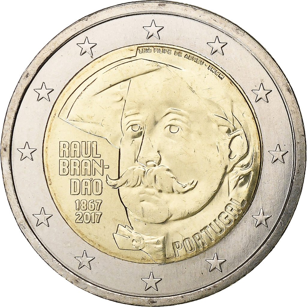 Portugal, 2 Euro, 2017, Bimetálico, MS(64), KM:New