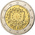 Cyprus, 2 Euro, 2015, Bi-Metallic, MS(64)