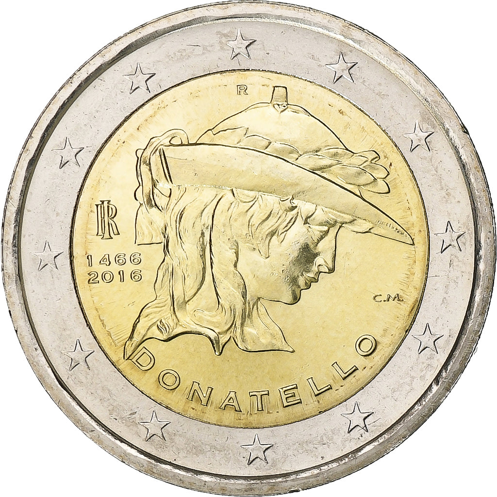 Italy, 2 Euro, 2016, Bi-Metallic, MS(64), KM:New