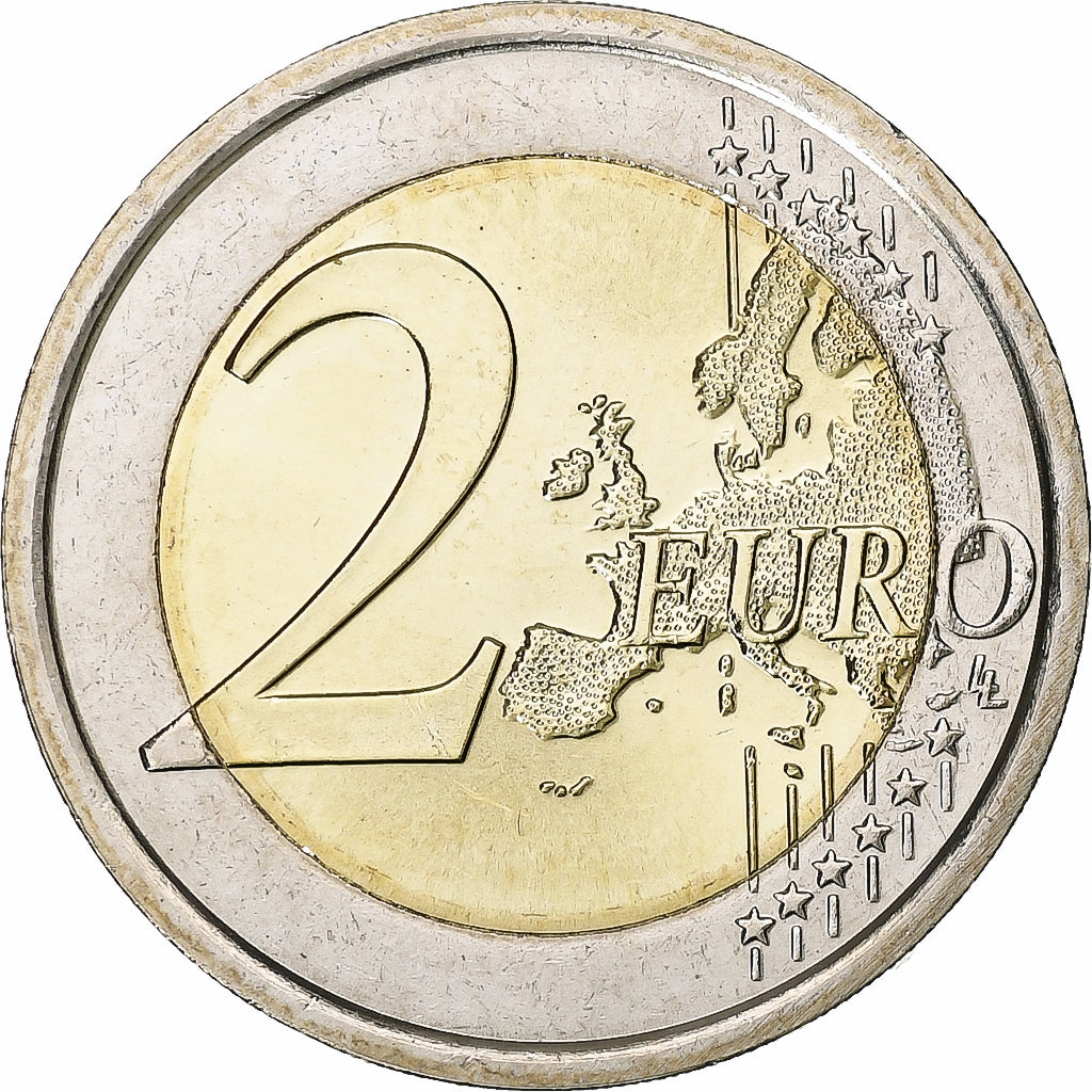 Włochy, 2 Euro, 2011, Bimetaliczny, MS(64)