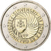 Slowakei, 2 Euro, 2016, Bi-Metallic, UNZ+, KM:New