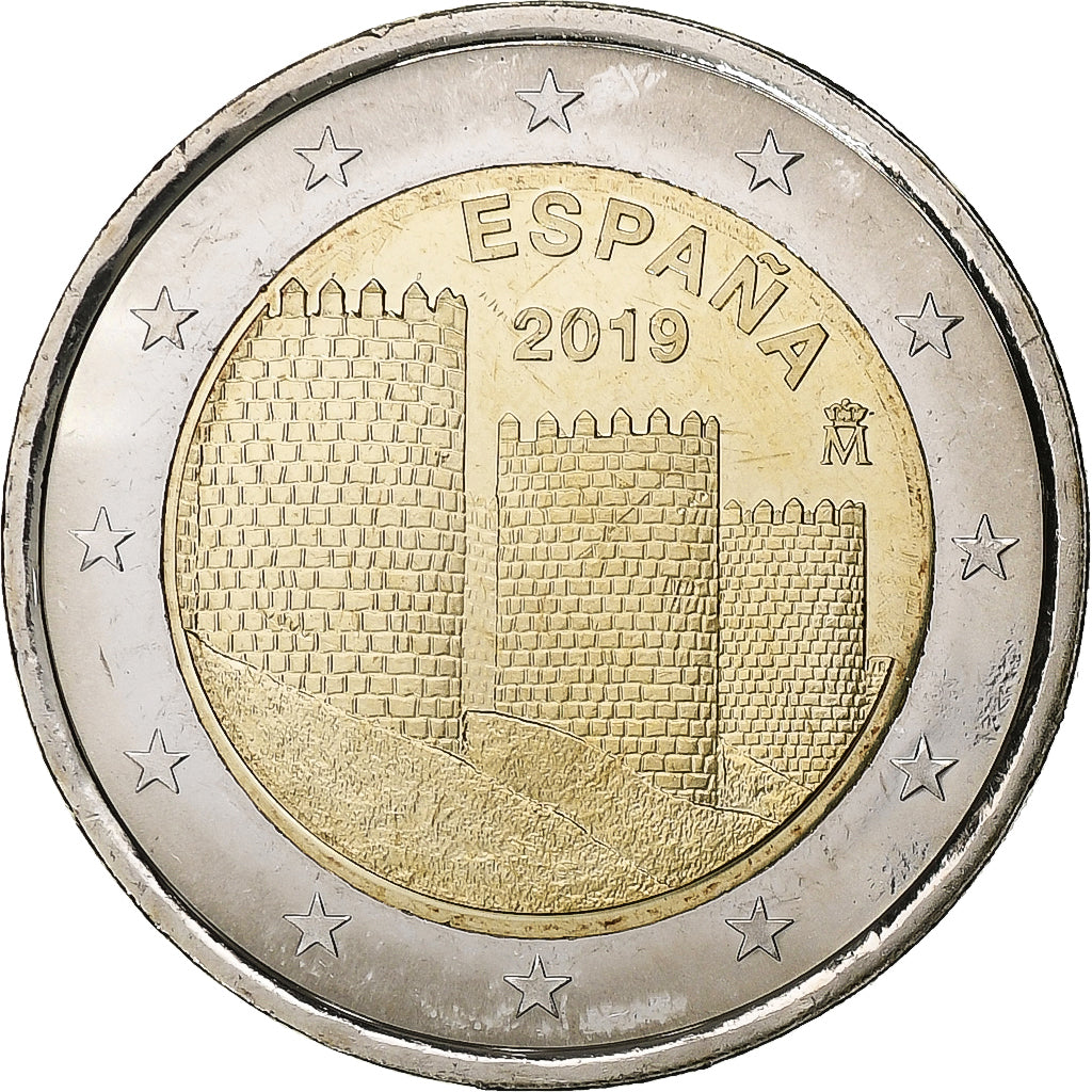 Hiszpania, 2 Euro, 2019, Bimetaliczny, MS(64), KM:New