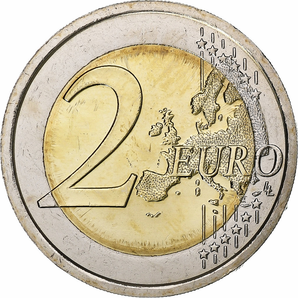 Włochy, 2 Euro, 2016, Bimetaliczny, MS(64)