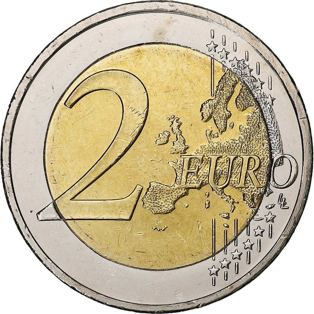 Grecja, 2 Euro, 2017, Athens, Bimetaliczny, MS(64)