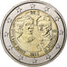 Bélgica, Albert II, 2 Euro, 2011, Brussels, Bimetálico, MS(60-62), KM:308