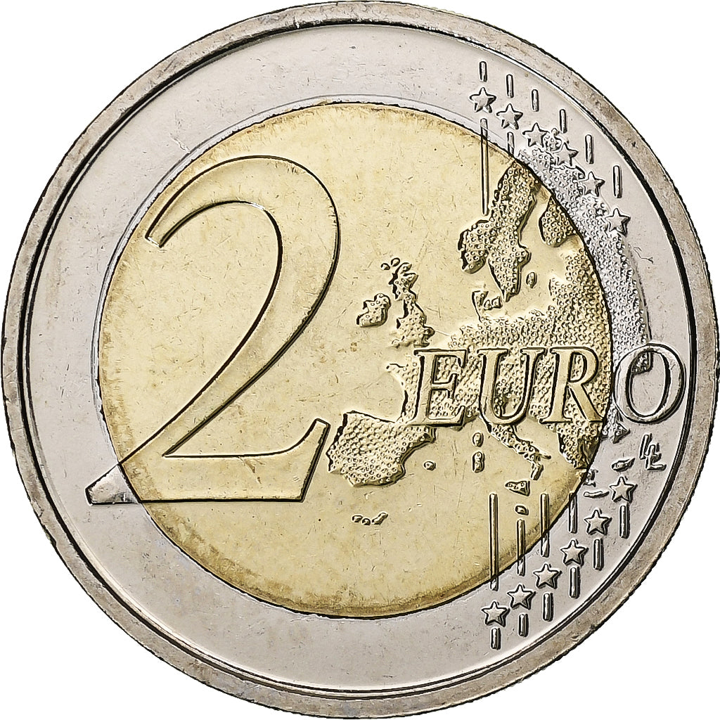 België, Albert II, 2 Euro, 2011, Brussels, Bi-Metallic, PR+, KM:308