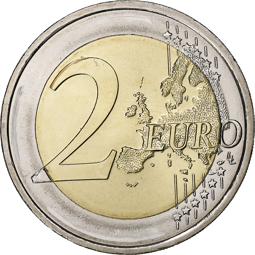 Austria, 2 Euro, 2016, Bimetálico, SC+