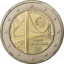 Portugal, 2 Euro, Pont du 25 Avril, 2016, Lisbonne, Bimétallique, SPL+, KM:866