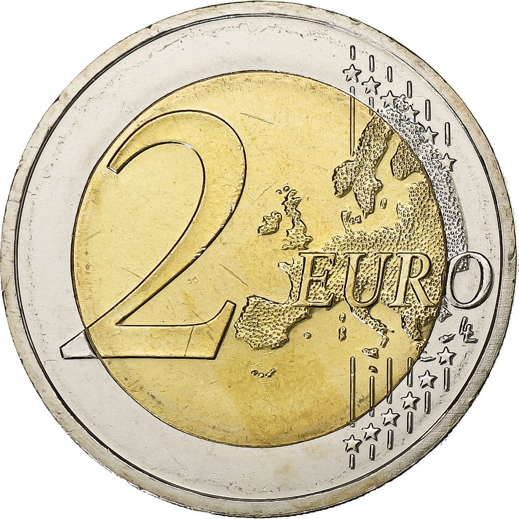 Allemagne, 2 Euro, 2019, Karlsruhe, Bimétallique, SPL+, KM:New
