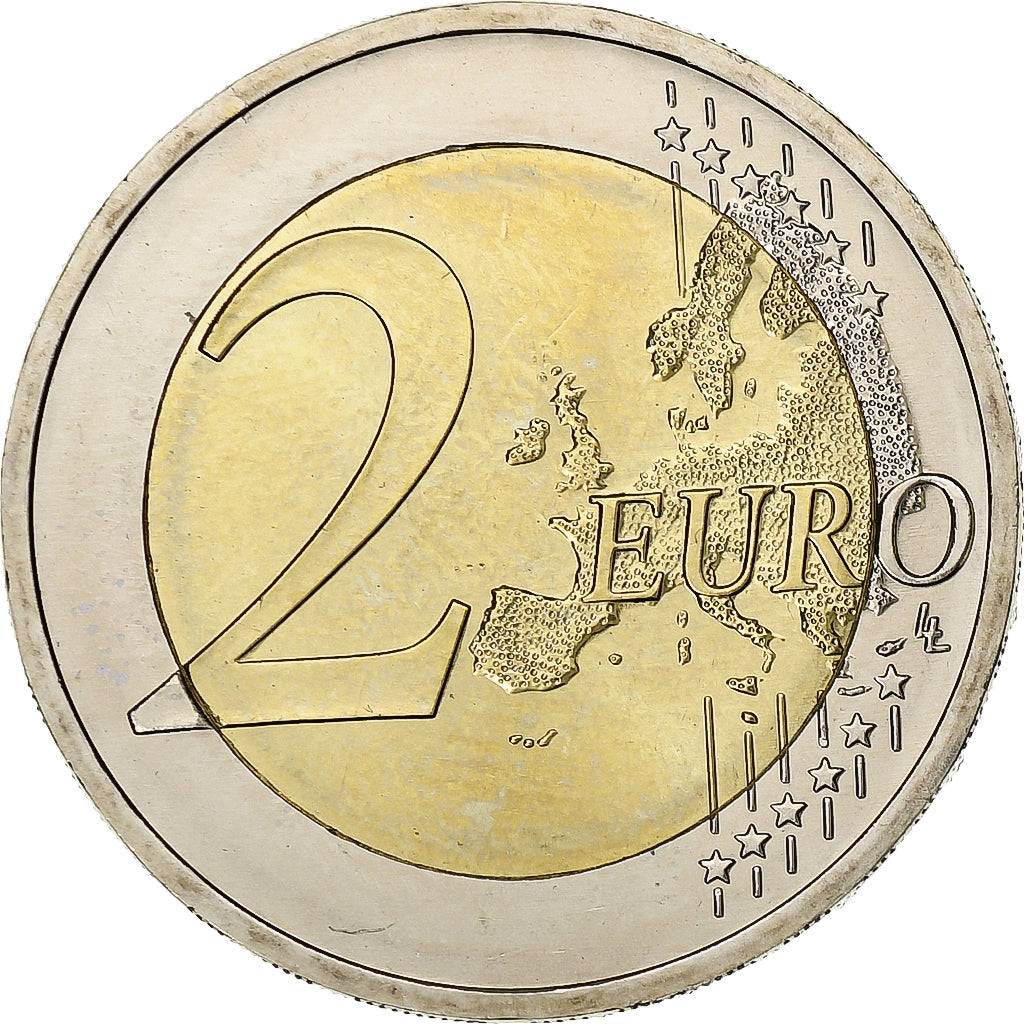 Niemcy - RFN, 2 Euro, 2016, Berlin, Bimetaliczny, MS(63), KM:347