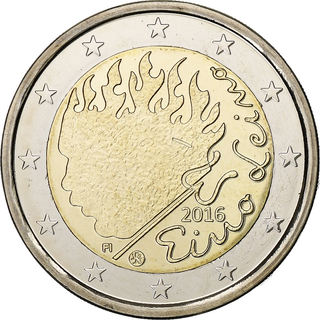 Finnland, 2 Euro, 2016, Bi-Metallic, UNZ, KM:New
