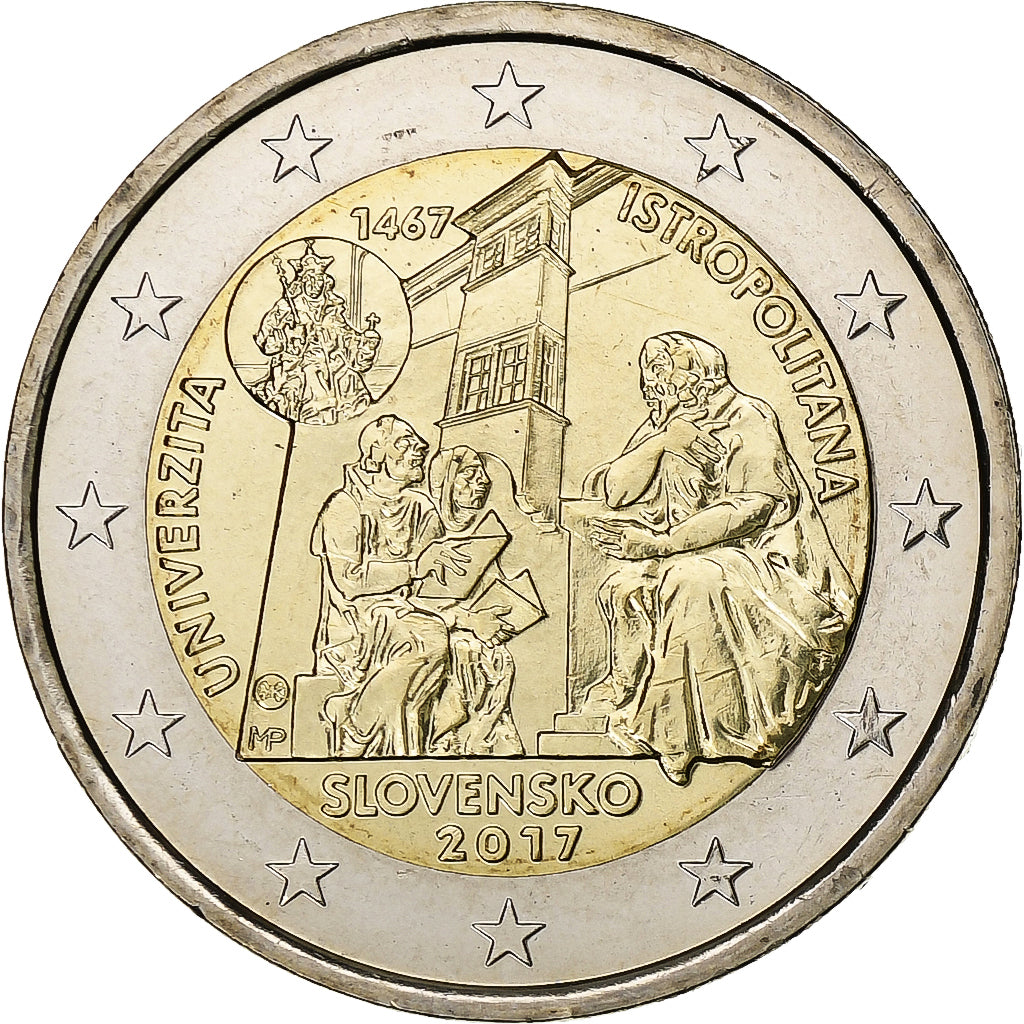 Slovakia, 2 Euro, 2017, Kremnica, Bi-Metallic, MS(63), KM:New