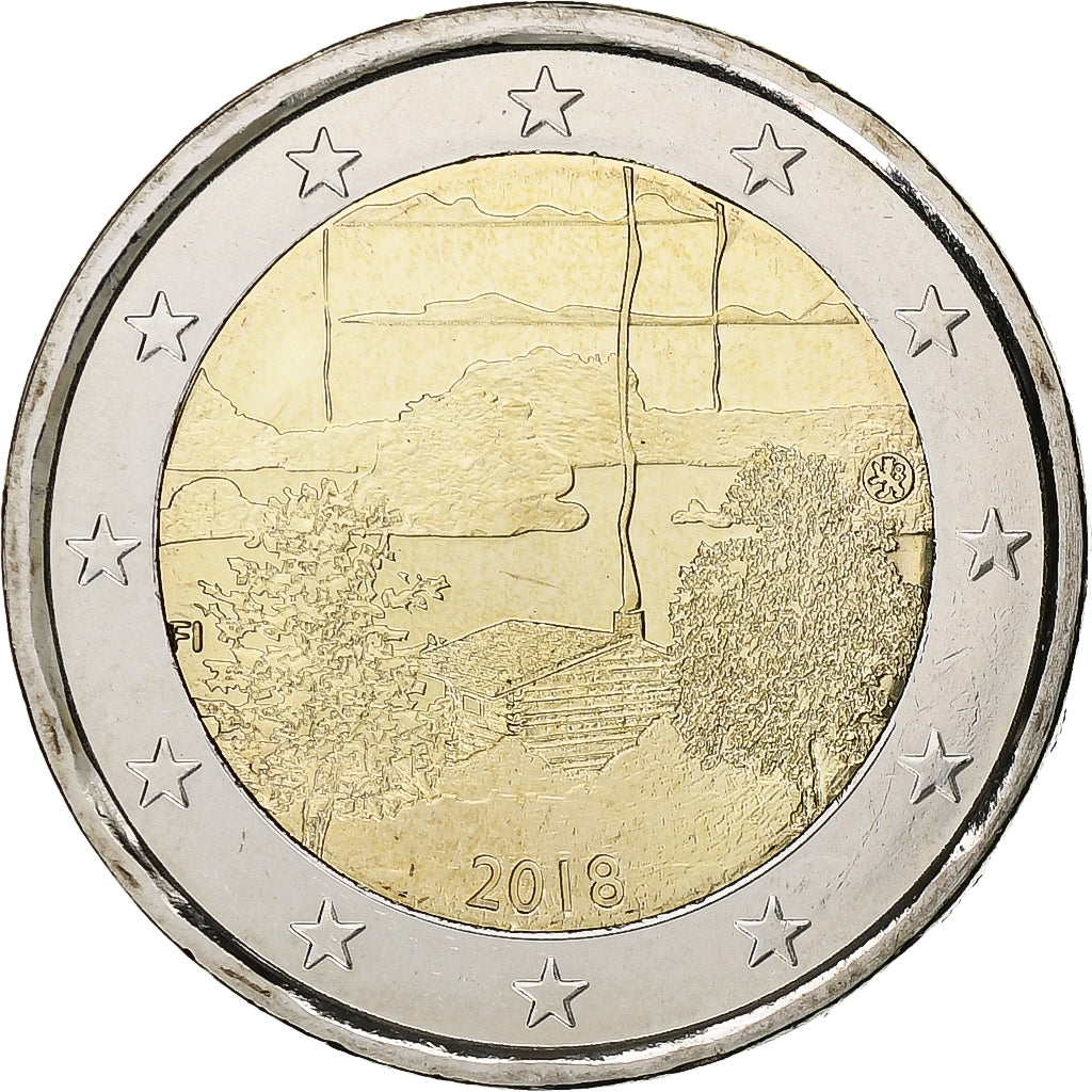 Finnland, 2 Euro, 2018, Vantaa, Bi-Metallic, UNZ