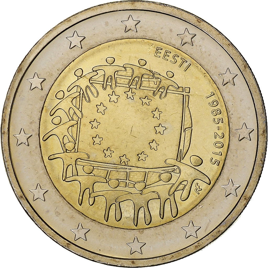 Estonia, 2 Euro, 2015, Vantaa, Bi-Metallic, MS(64)