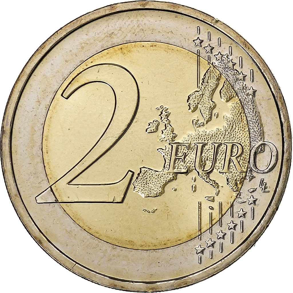 Niederlande, 2 Euro, 2015, Utrecht, Bi-Metallic, UNZ+