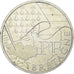 Francja, 10 Euro, Bretagne, 2010, Paris, Srebro, MS(60-62), KM:1648