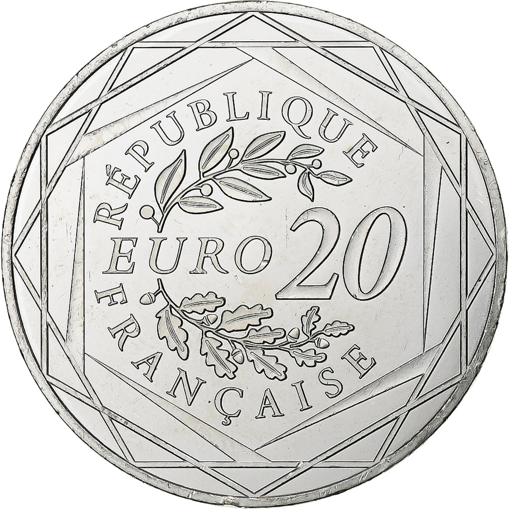 France, 20 Euro, Monnaie de Paris, 2017, Paris, Argent, FDC, KM:New