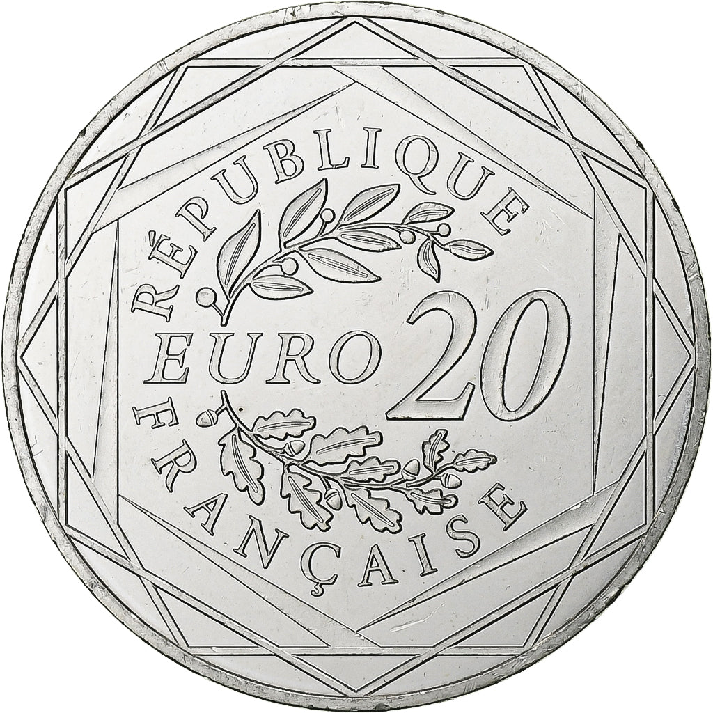 Francia, 20 Euro, Monnaie de Paris, 2017, Paris, Argento, FDC, KM:New