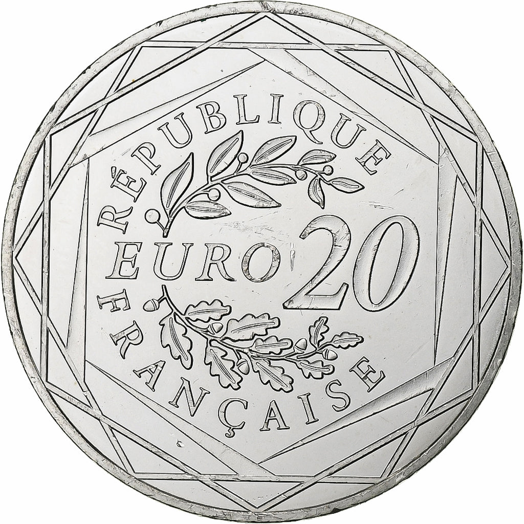 France, 20 Euro, Monnaie de Paris, 2017, Paris, Argent, FDC, KM:New