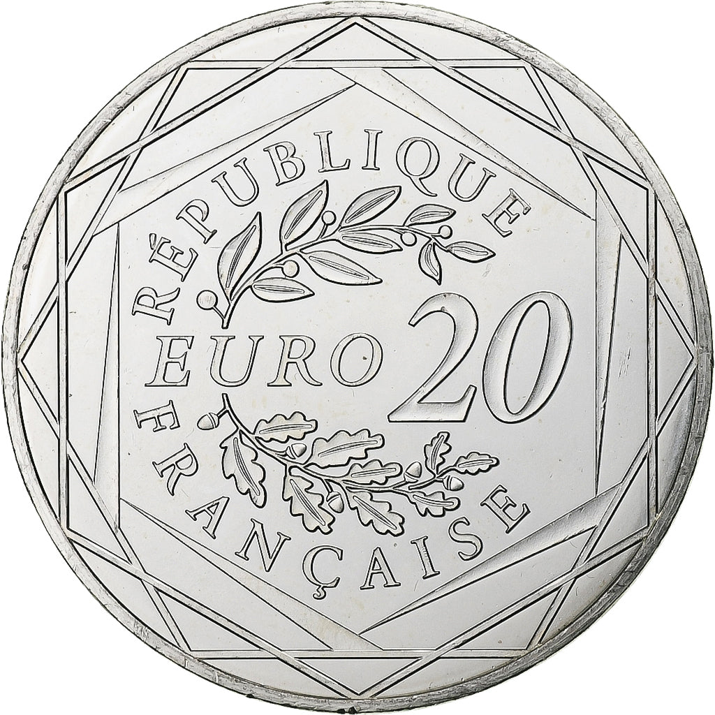 France, 20 Euro, 2018, Paris, Argent, SPL+