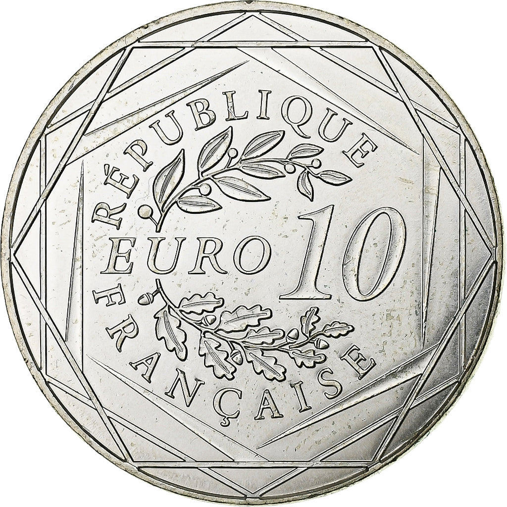 France, 10 Euro, Centenaire du décès d'Auguste Rodin, 2017, Monnaie de Paris