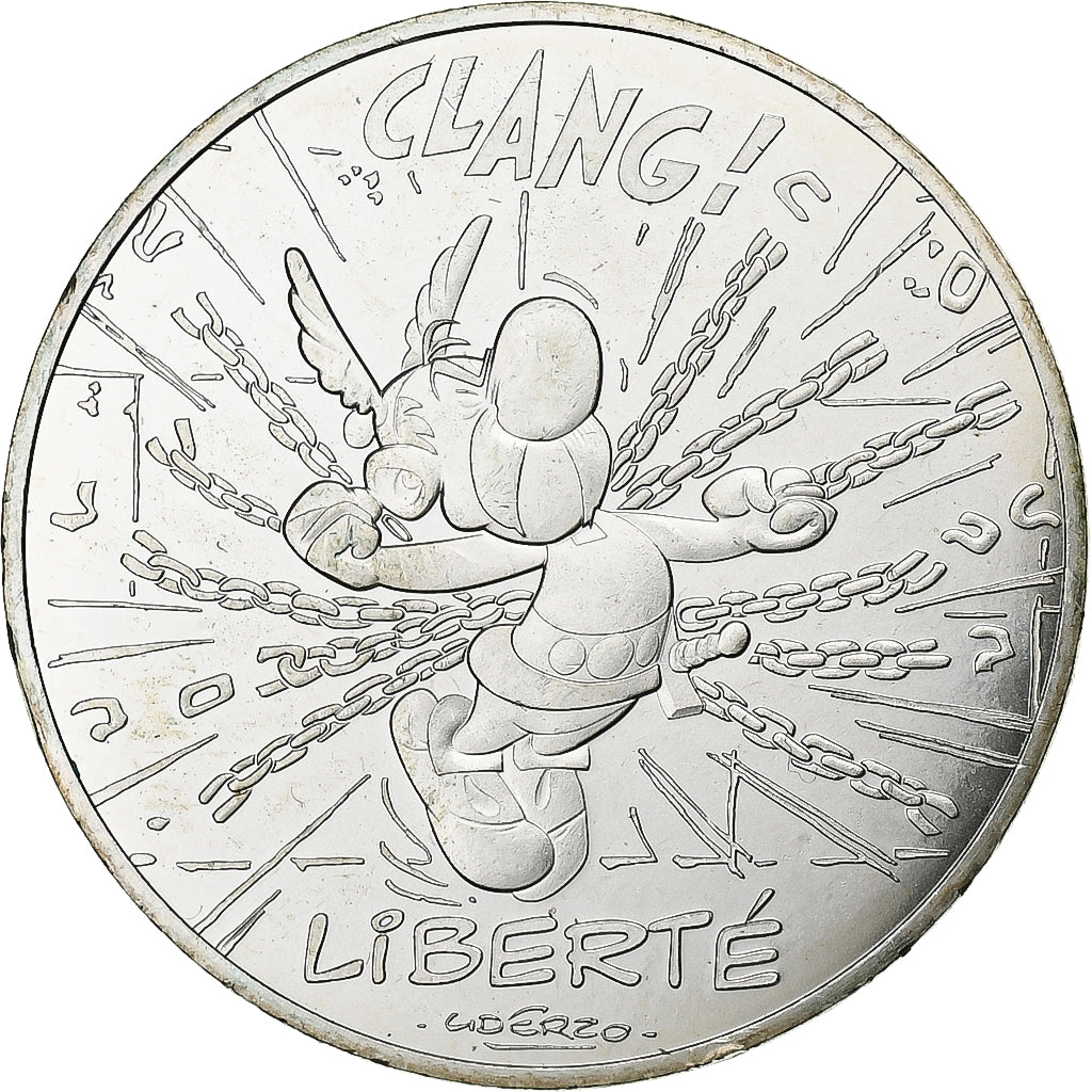 France, 10 Euro, 2015, Paris, Silver, MS(63)
