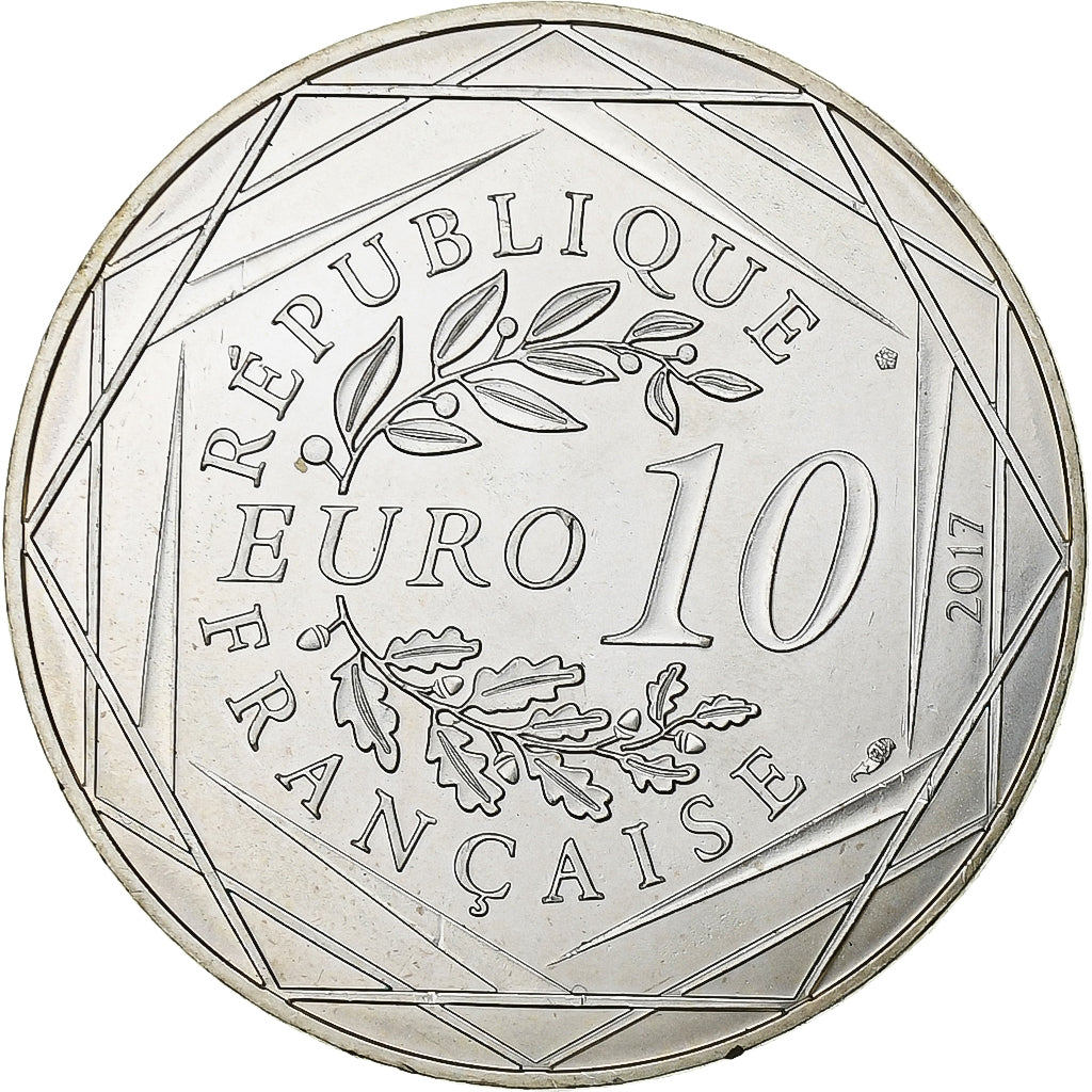 France, 10 Euro, Jean Paul Gaultier, 2017, Monnaie de Paris, Argent, SPL+