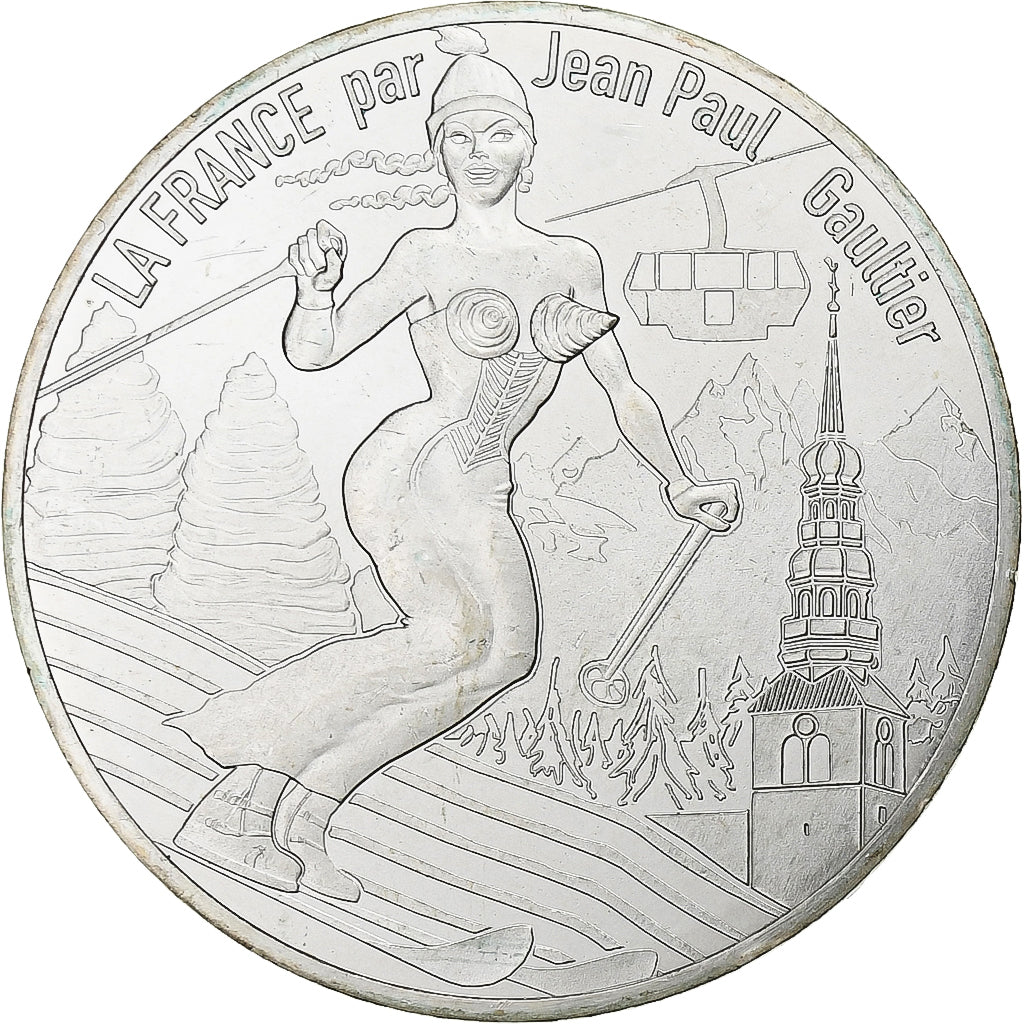 France, 10 Euro, Jean Paul Gaultier, 2017, Silver, MS(65-70)