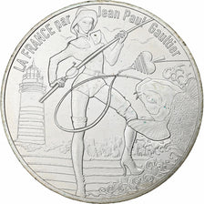 France, 10 Euro, Jean Paul Gaultier, 2017, Silver, MS(64), Gadoury:EU892