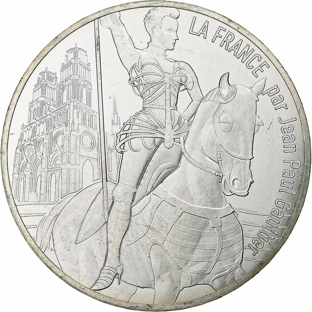 France, 10 Euro, Jean Paul Gaultier, 2017, Silver, MS(63)