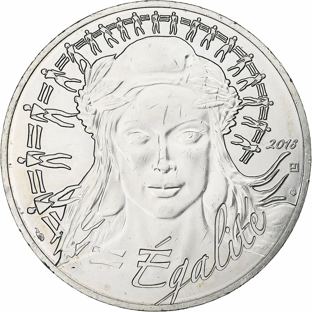 Francja, 20 Euro, Monnaie de Paris, 2018, Paris, Srebro, MS(63)