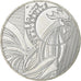 Francja, 10 Euro, Coq, 2015, Monnaie de Paris, Srebro, MS(64)