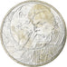 França, 10 Euro, Centenaire du décès d'Auguste Rodin, 2017, Prata, AU(55-58)