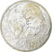 Francja, 10 Euro, Centenaire du décès d'Auguste Rodin, 2017, Srebro, AU(55-58)