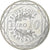 France, 10 Euro, Centenaire du décès d'Auguste Rodin, 2017, Silver, AU(55-58)