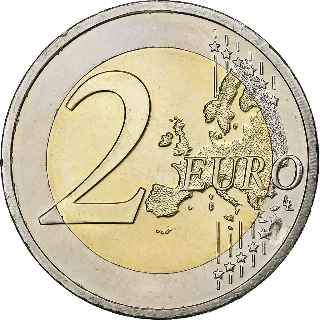 Niederlande, Beatrix, 2 Euro, 2011, Brussels, Bi-Metallic, UNZ, KM:298