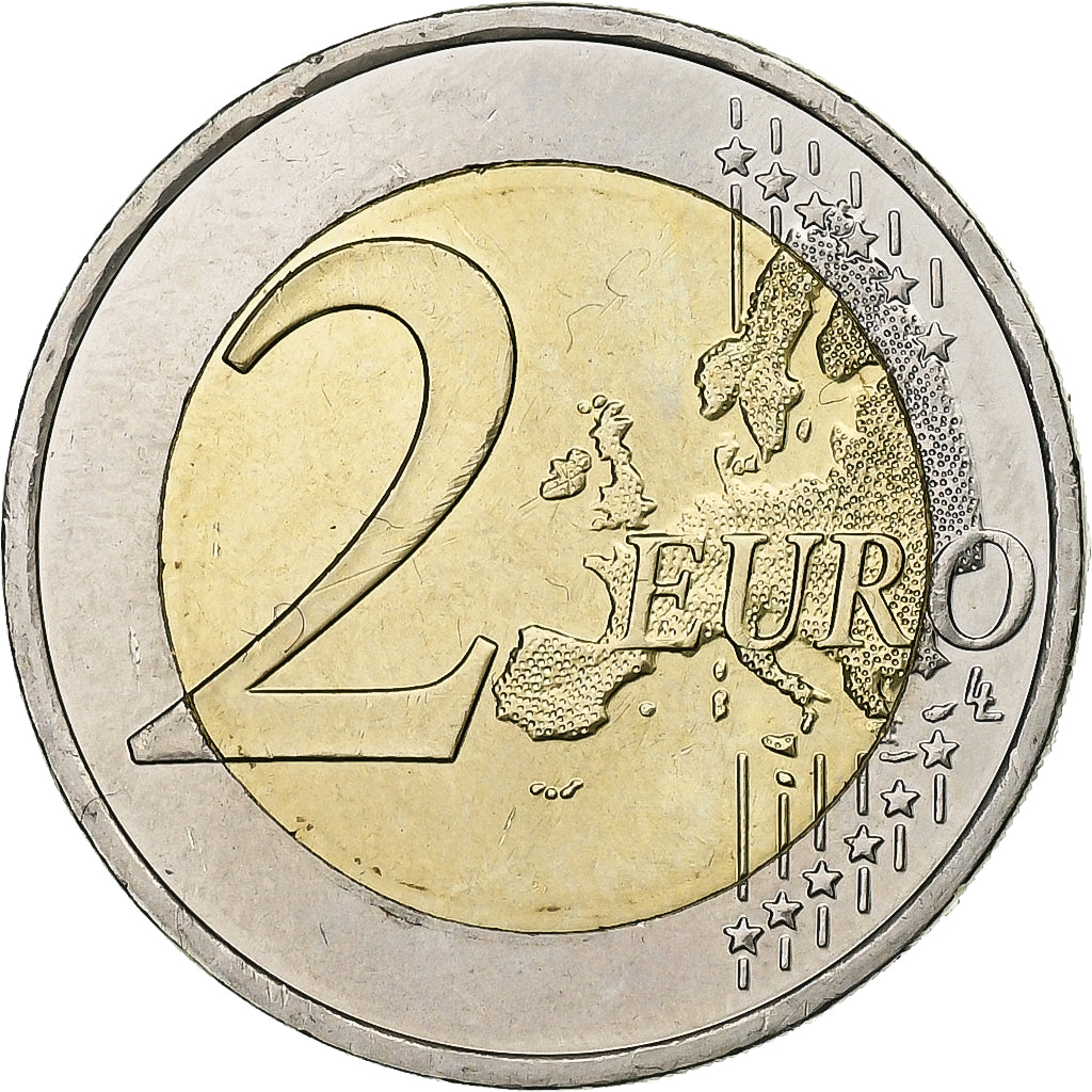 Grecia, 2 Euro, 2010, Athens, Bimetálico, SC, KM:236