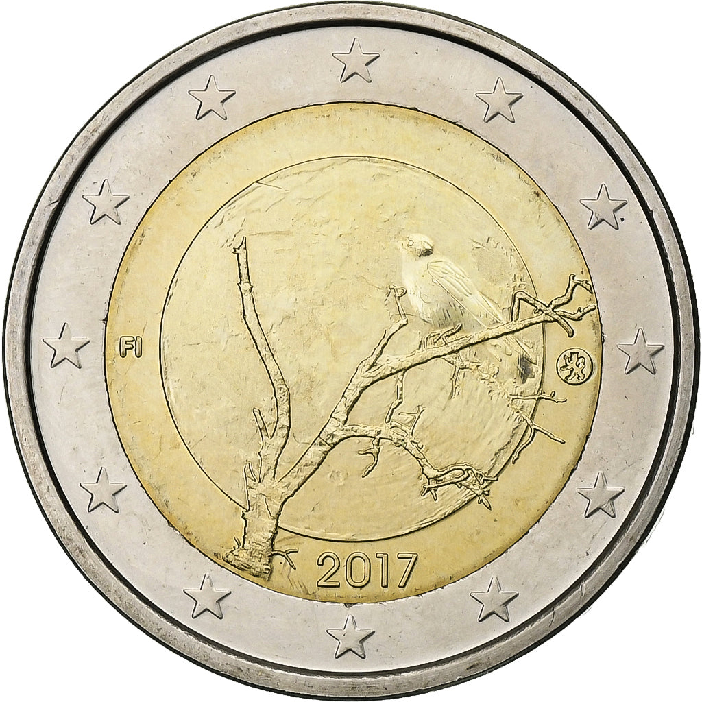 Finland, 2 Euro, 2017,Nature finlandaise, Vantaa, Bi-Metallic, MS(63)