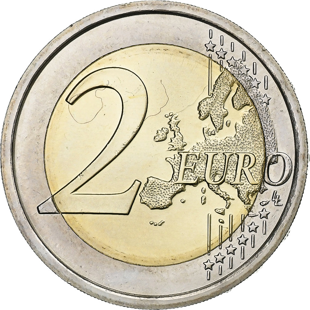 Italia, 2 Euro, 2017, Bimetálico, SC