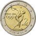 Greece, 2 Euro, 2004, Athens, Bi-Metallic, MS(63), KM:188