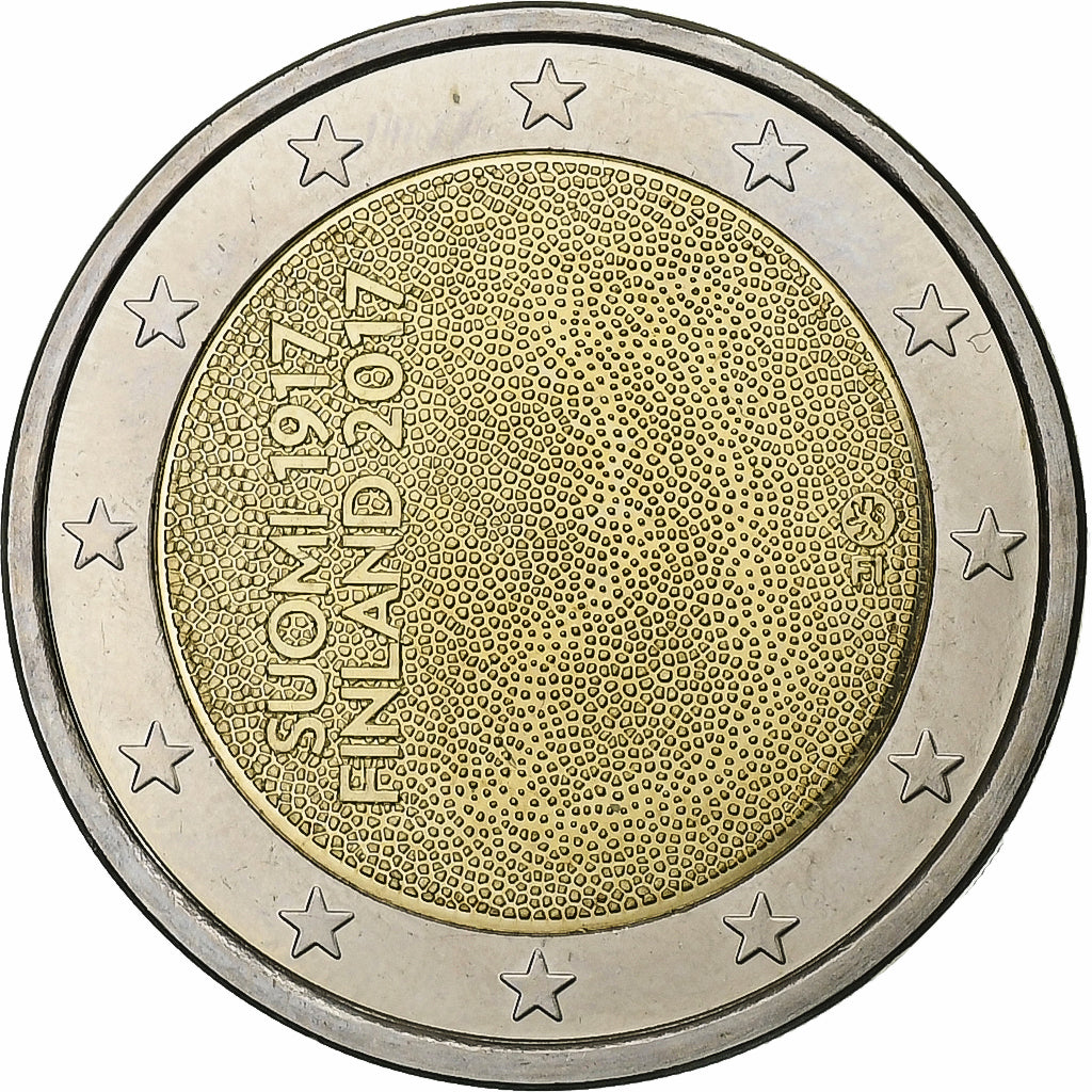 Finnland, 2 Euro, 2017, Bi-Metallic, UNZ, KM:New