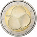 Finland, 2 Euro, Finlande 100 ans de la Constitution 2019, 2019, Bi-Metallic