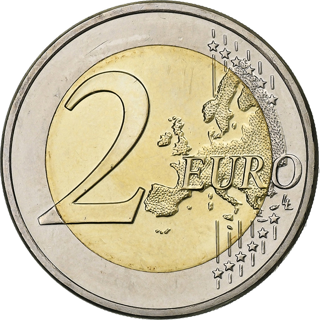 Malta, 2 Euro, 2015, Bi-Metallic, UNZ