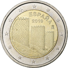 Spain, 2 Euro, Avila, 2019, Bi-Metallic, MS(63), KM:New