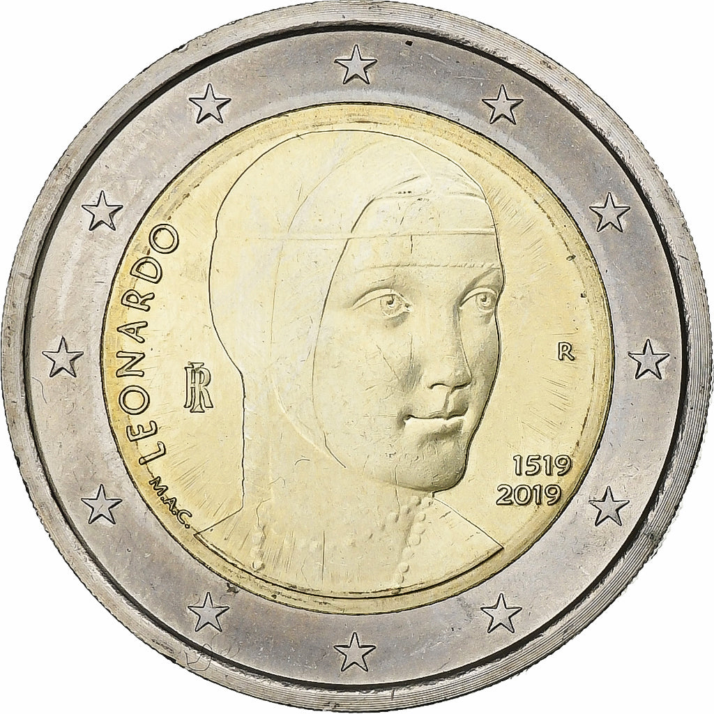 Italie, 2 Euro, 2019, Bimétallique, SPL